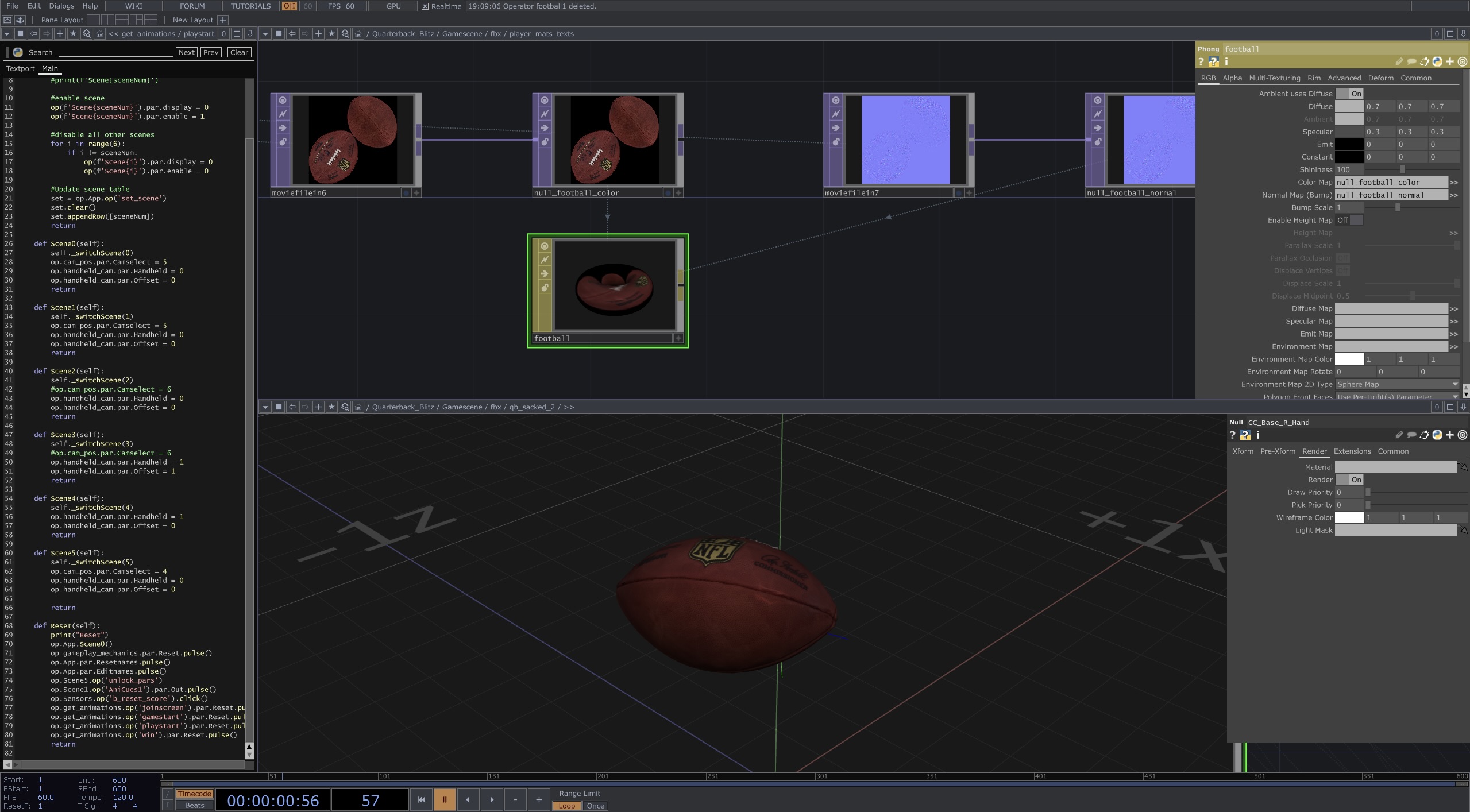 Quarterback Blitz system architecture