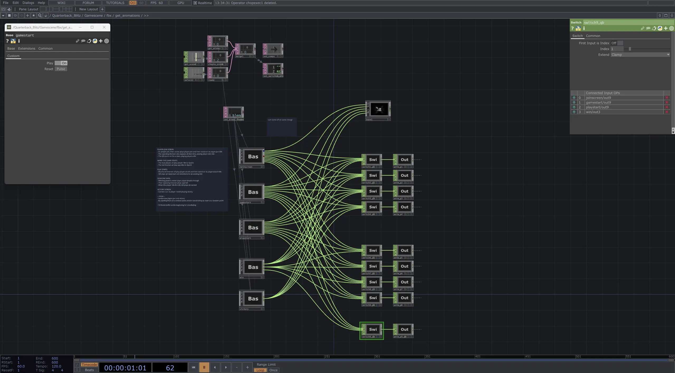 Quarterback Blitz system architecture